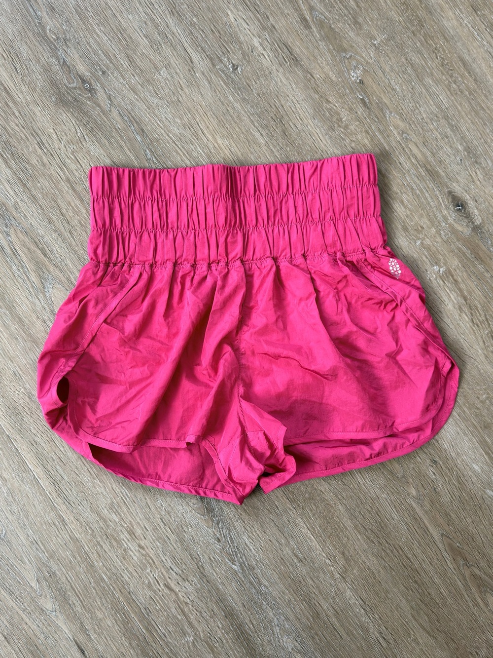 Free People Hot Pink Athletic Shorts